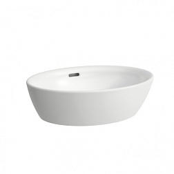 Накладная раковина Pro B 52х39х15 см, без отверстия, без перелива, санфарфор 8.1296.4.000.142.1 Laufen